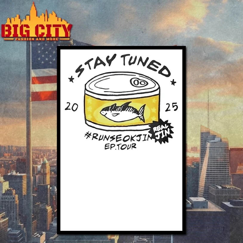 2025 Stay Tuned Runseokjin Ep Tour Shirt