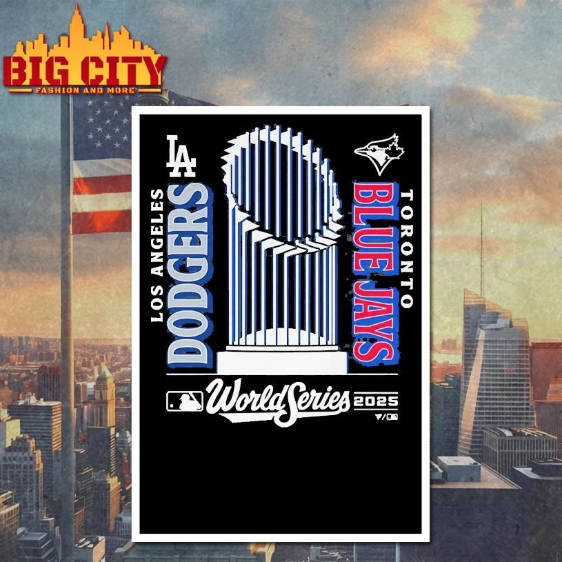 2025 World Series Los Angeles Baseball Vs Blue Jays Matchup shirts