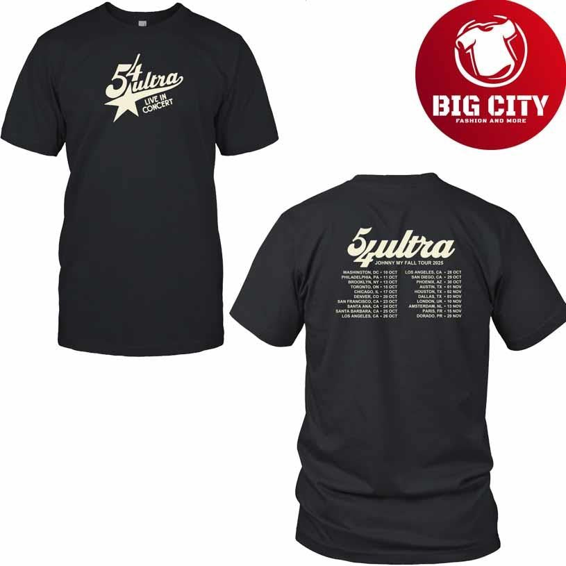 54 Ultra Live In Concert 2025 Shirt