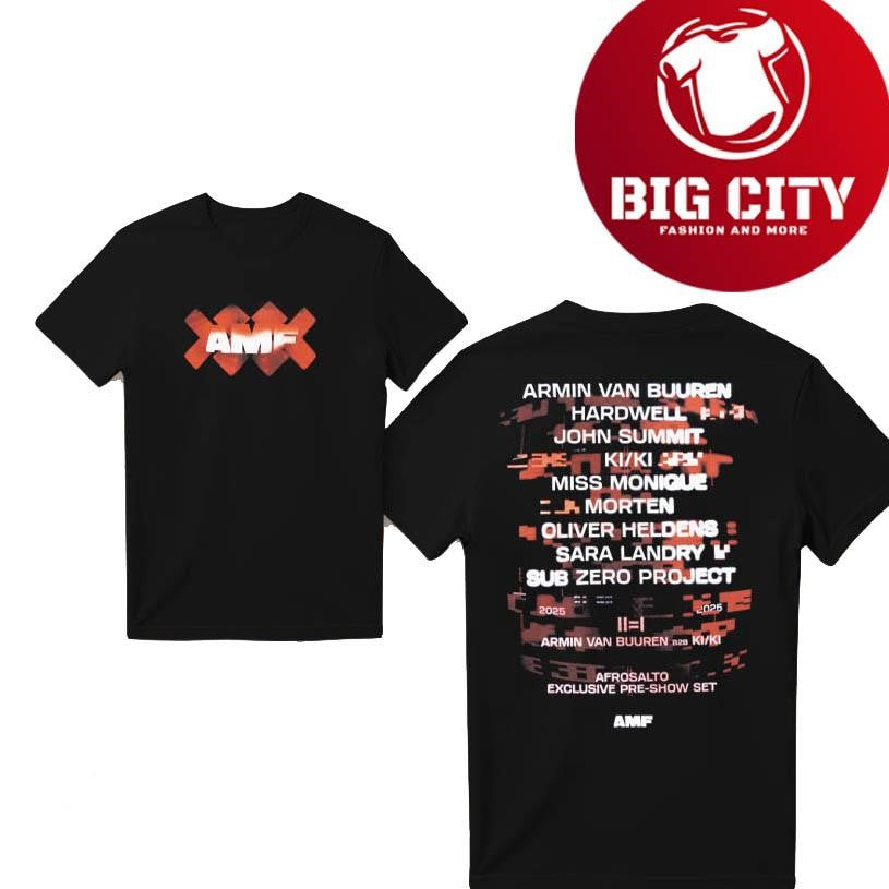 AMF Line-Up Merchandise 2025 New Shirt