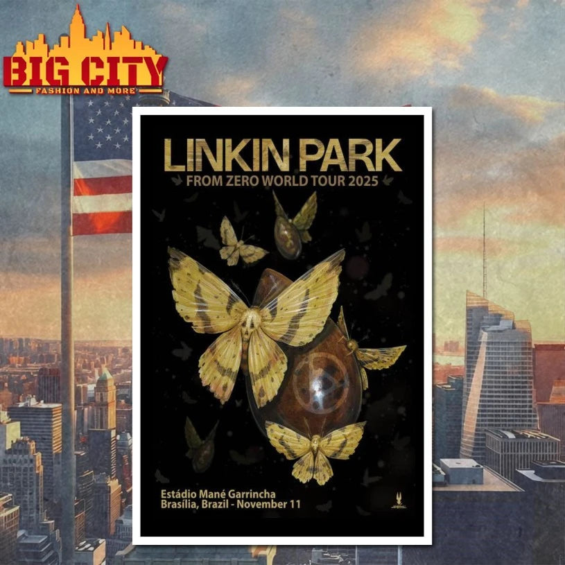 Awesome Linkin Park From Zero World Tour in Brasília, Brazil Nov 11 2025 Poster shirt