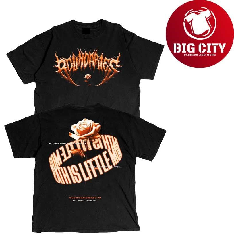 Boundaries Shop Rose 2025 New Two Sided Shirt