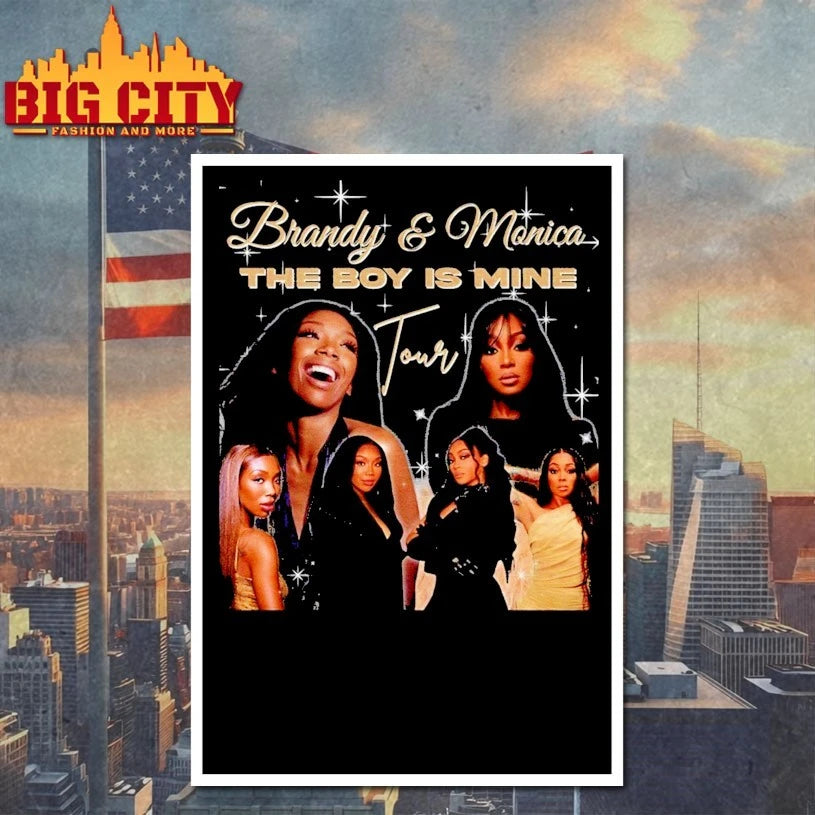 Brandy and Monica The boy in mine Tour 2025 Shirt