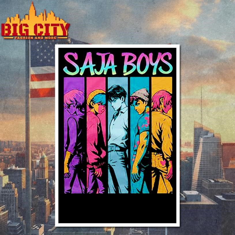 Camiseta Saja Boys KPop Demon Hunters New Shirt