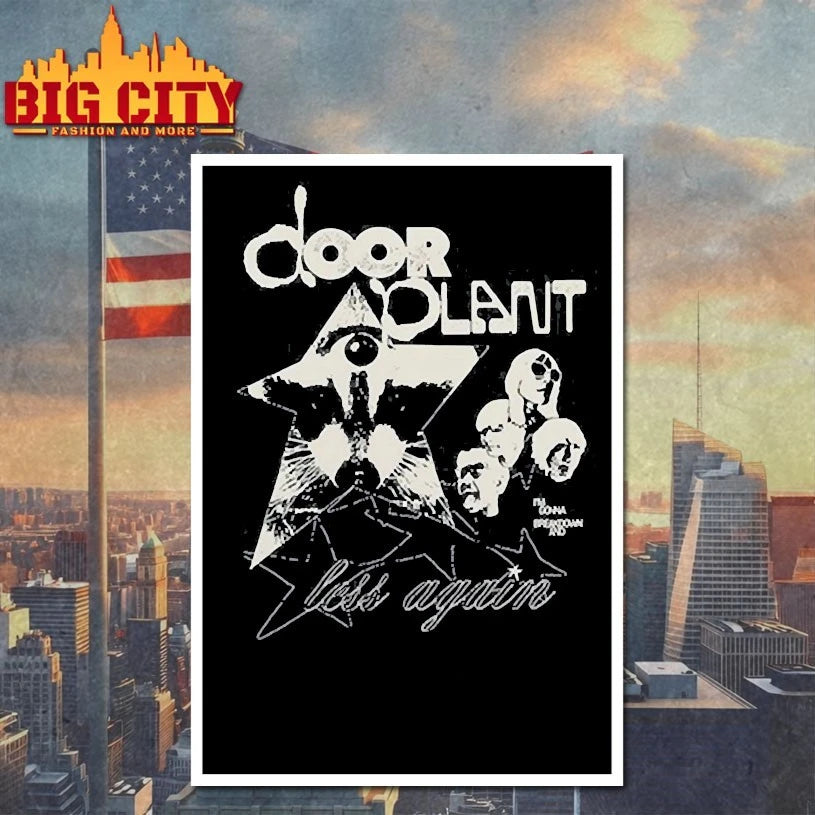 Door Plant Less Again Graphic shirts