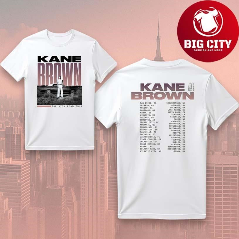 Kane Brown The High Road Tour Two Sided Shirt