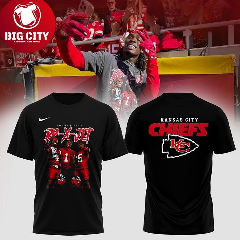 Kansas City Chiefs x RP-X-JET 2025 New Two Sided Shirt