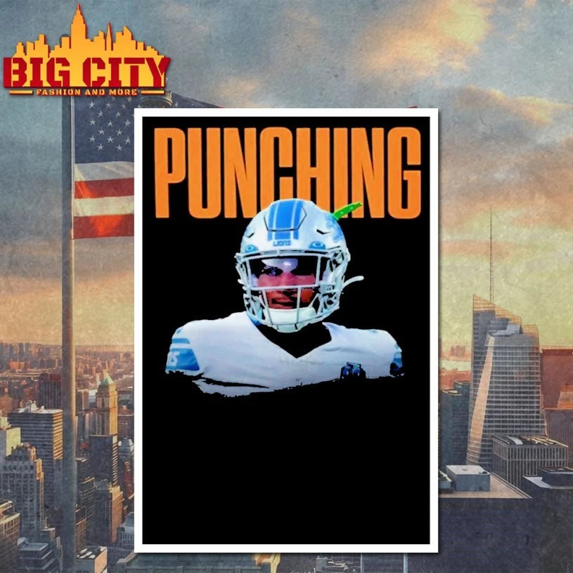 Lions Brian Branch Punching Shirt