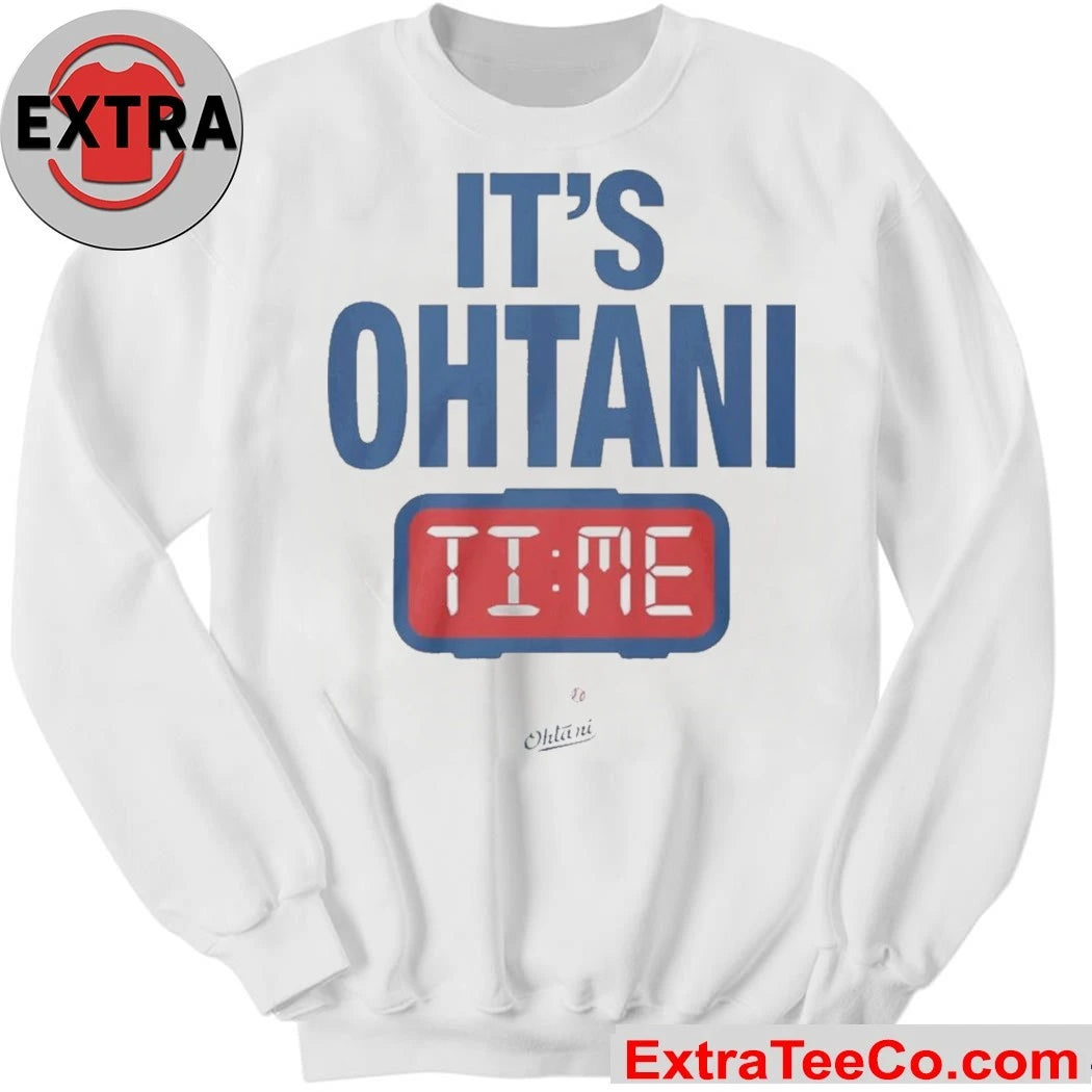 Los Angeles Dodgers It’s Ohtani Time Shohei Ohtani Fan Shirt