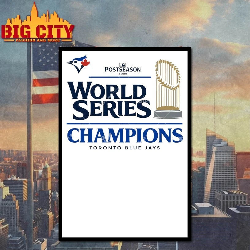 MLB World Series 2025 Toronto Blue Jays Champions Postseason shirts