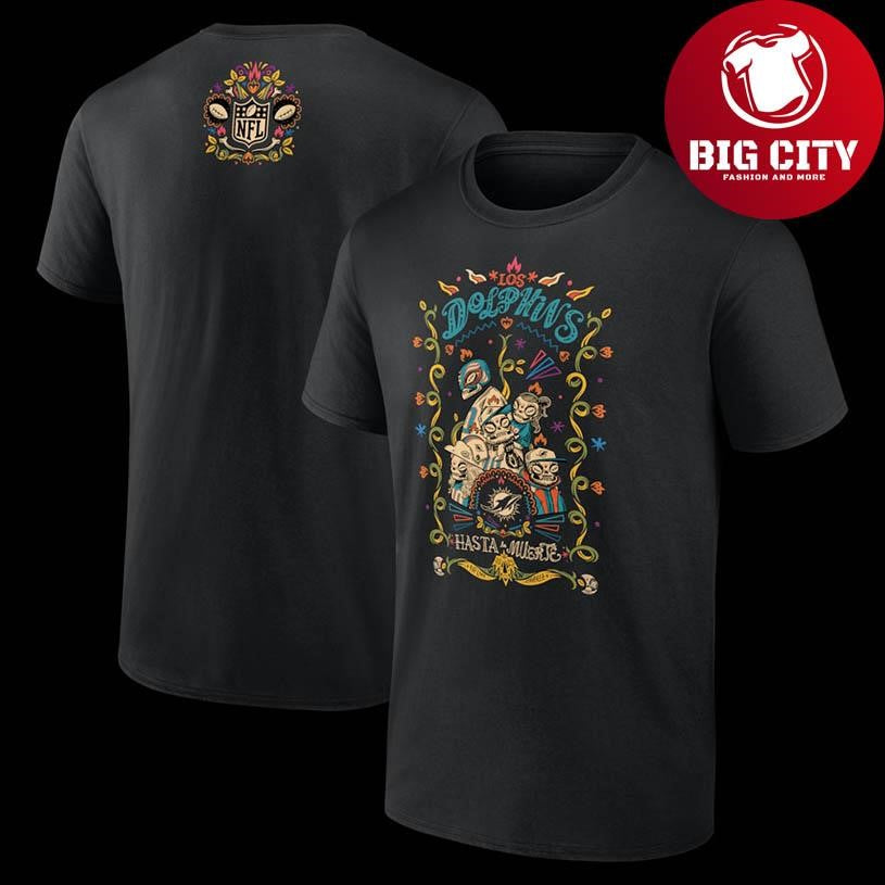 Miami Dolphins Aqua & Orange “Hasta La Muerte” Shirt