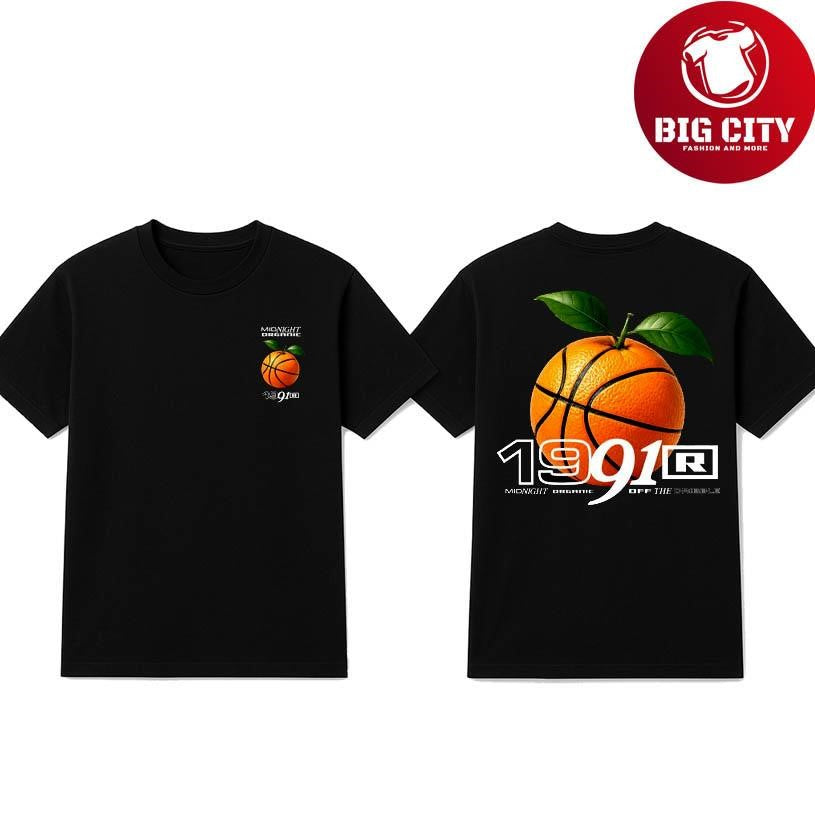 Midnight Organic Off The Dribble 1991 Two Sided Shirt
