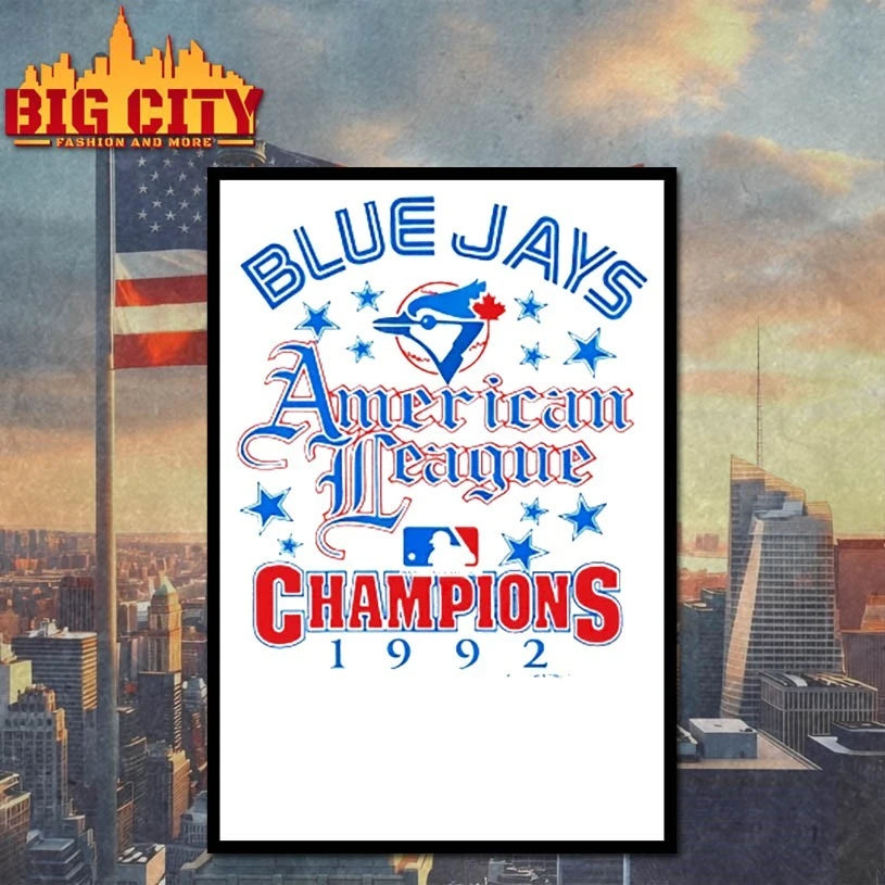 Mlb Toronto Blue Jays 1992 American League Champions Shirt