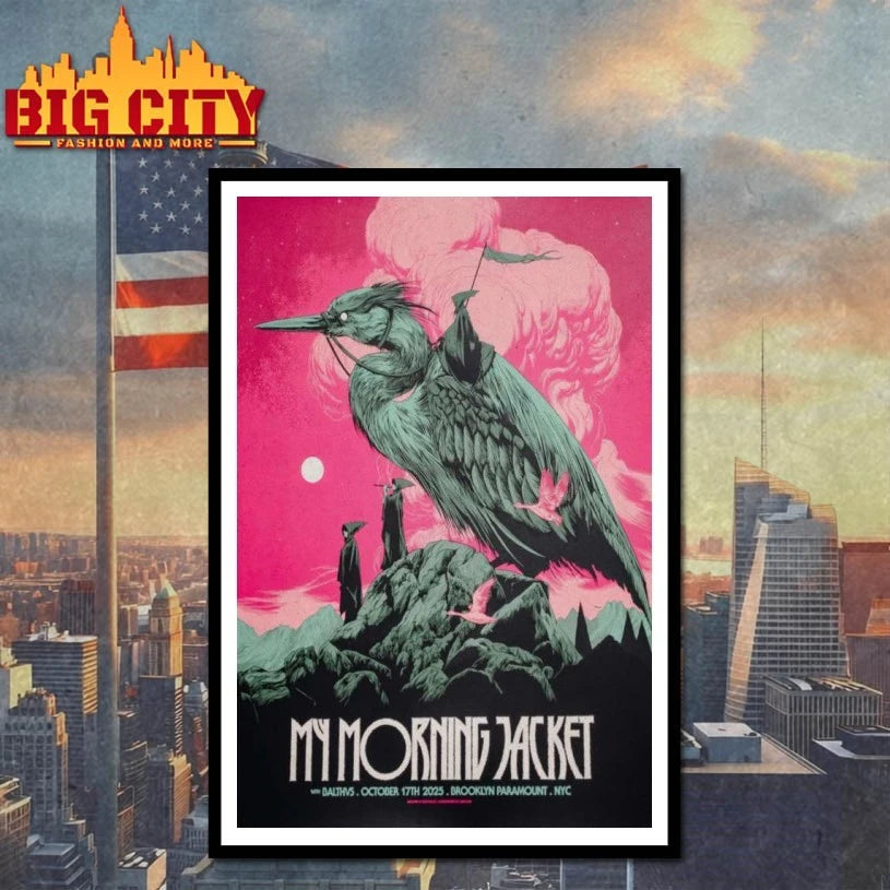 My Morning Jacket New York, NY 10-17-2025 Poster shirt