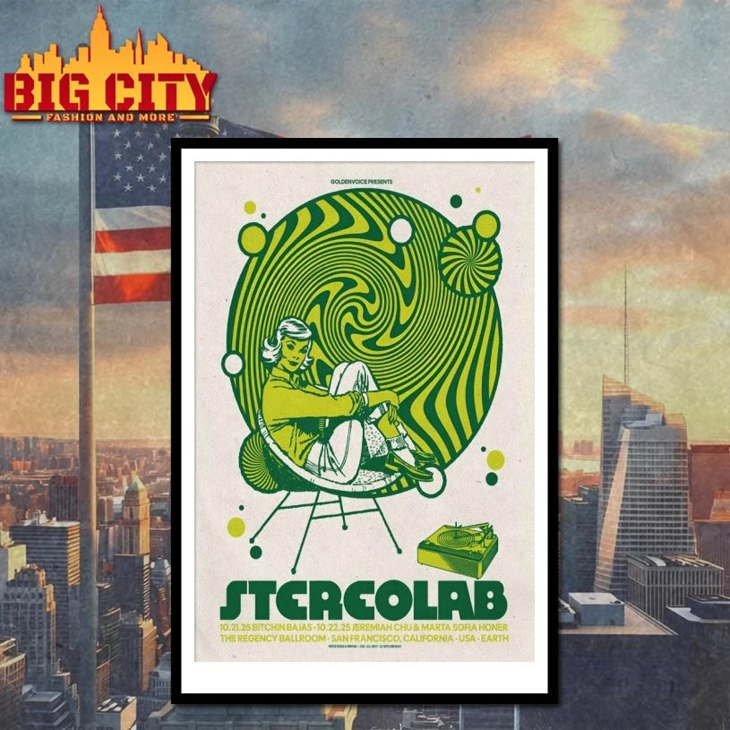 Nice Stercolab San Francisco CA, October 22 2025 Poster shirt