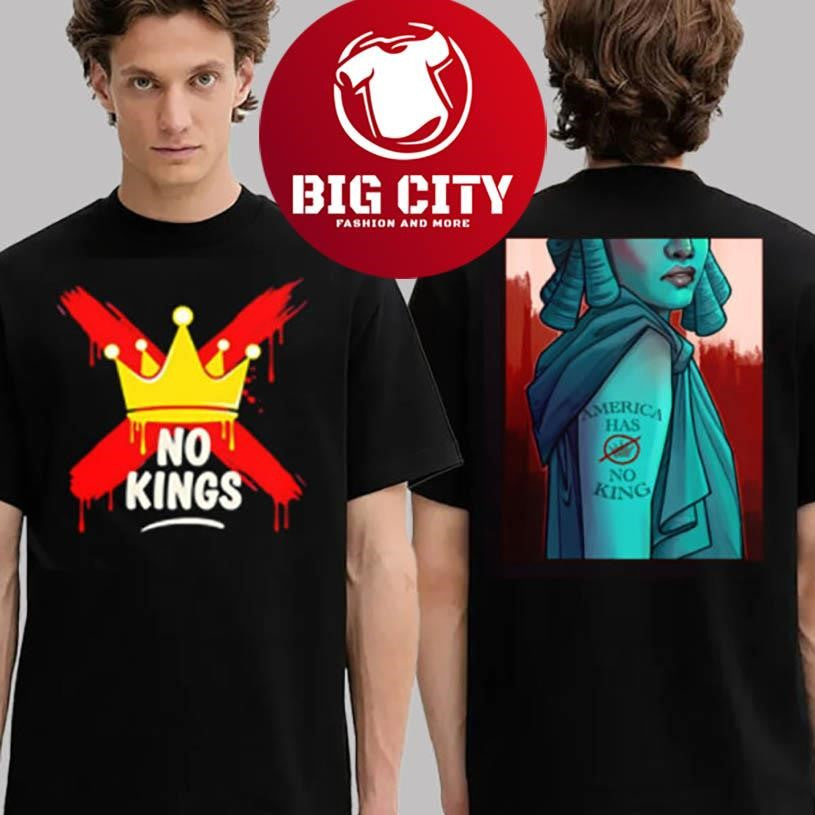 No Kings Logo America Has No King October 18 2025 New Shirt