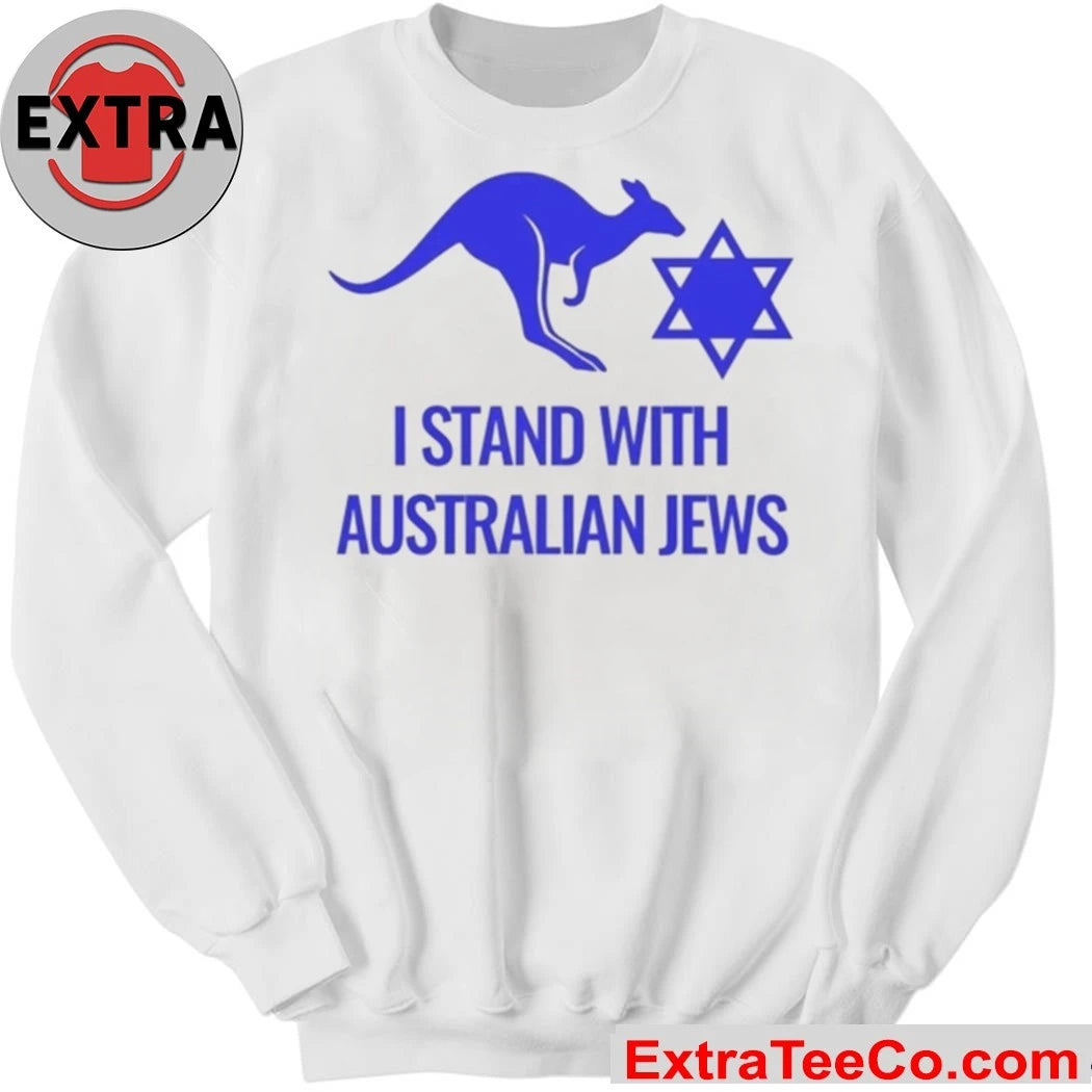 Official I Stand With Australian Jews Shirt Pray For Australia Logo Shirt