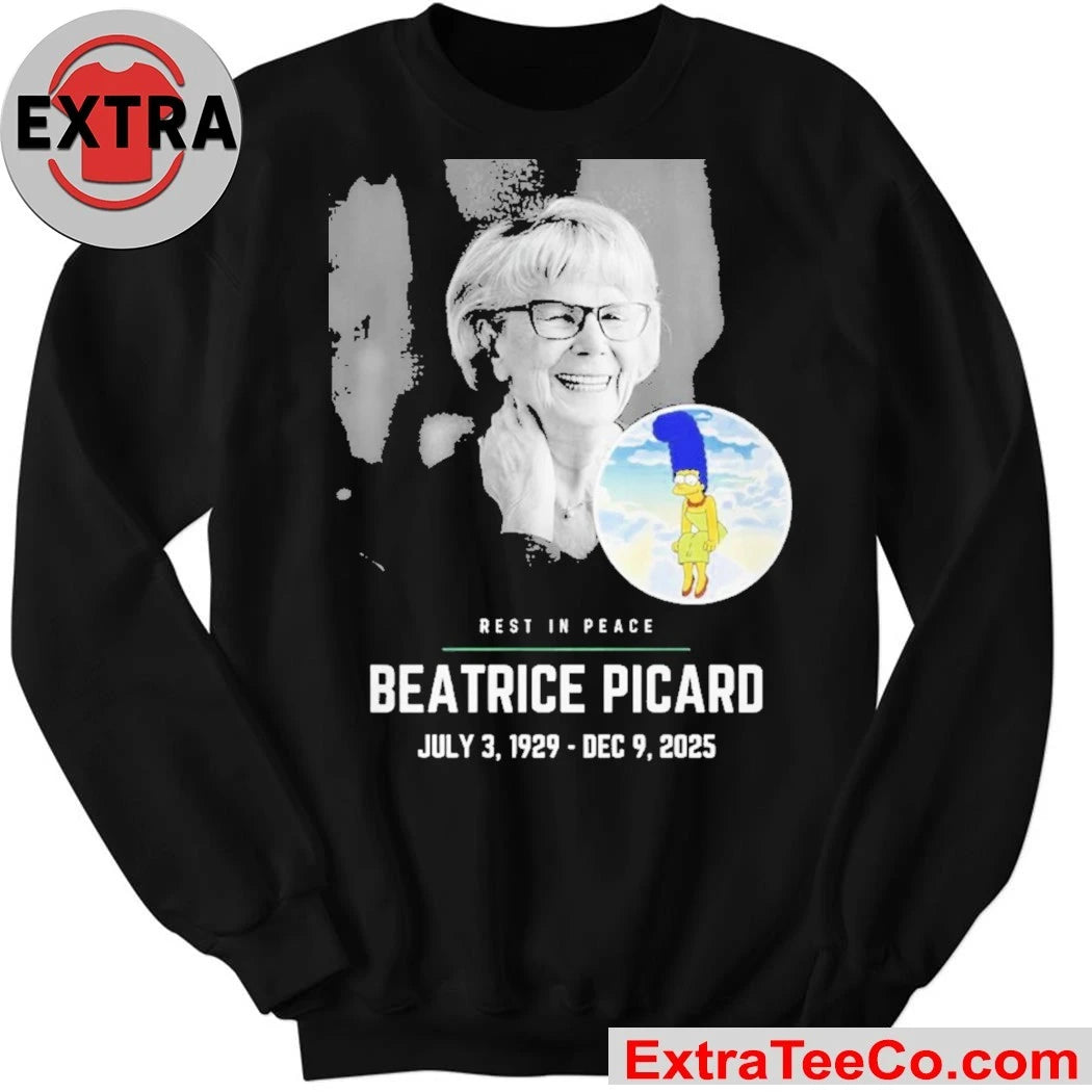 Official Rest In Peace Béatrice Picard Is Canada 2025 Shirt