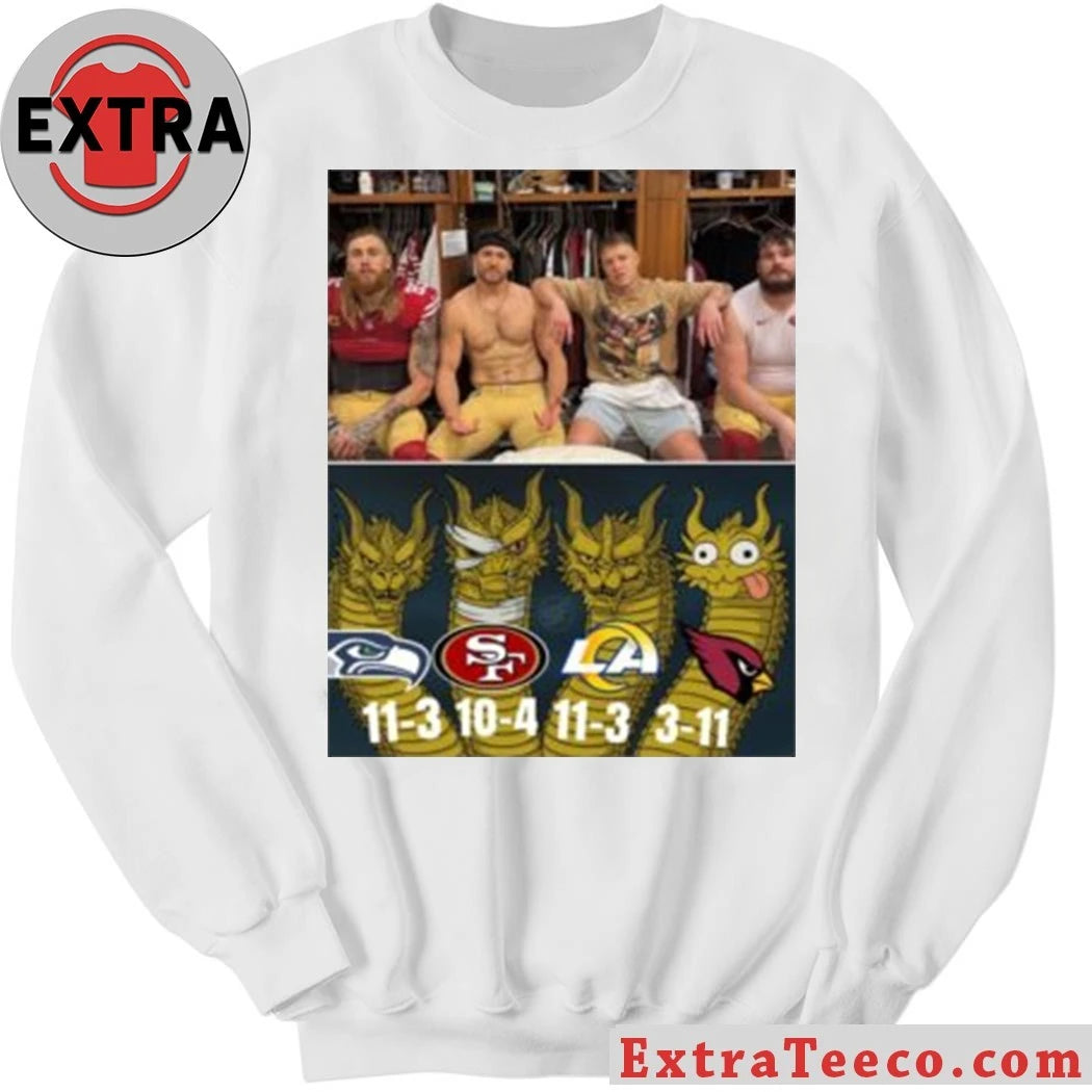 Official TheSFNiners A look at the NFC West Logo T-Shirt