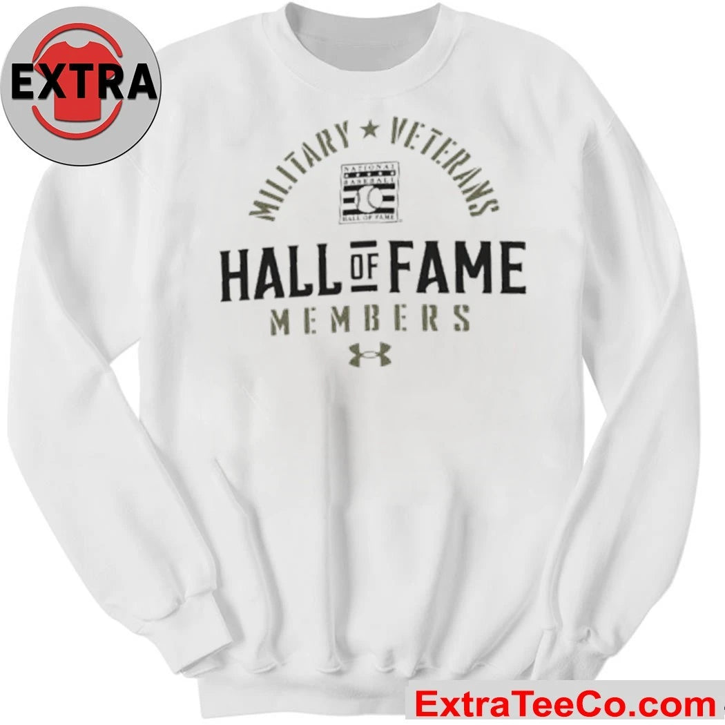 Official Under Armour Baseball Hall of Fame Armed Services Members Shirt