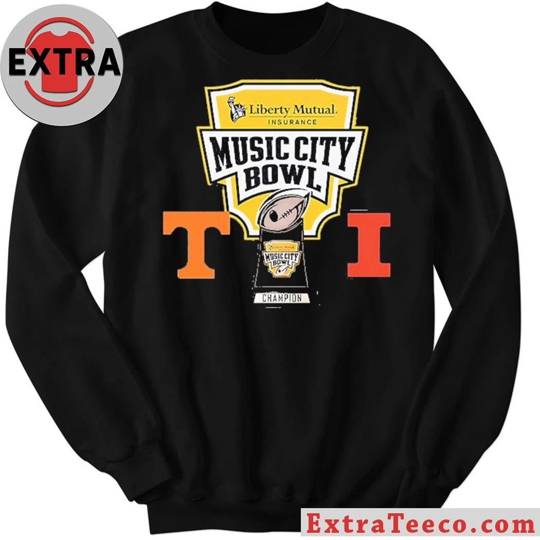 Original Liberty Mutual Music City Bowl Illinois Fighting Illini Vs Tennessee Volunteers Bowl Season College Football 2025 2026 Logo Shirt