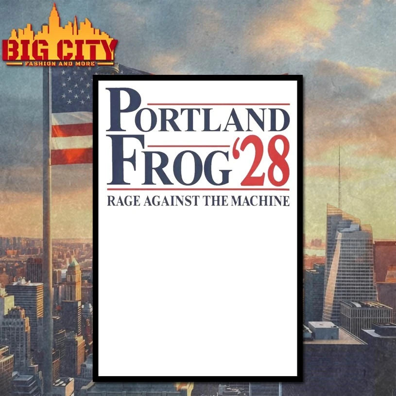 Portland Frog ’28 rage against the machine Shirt
