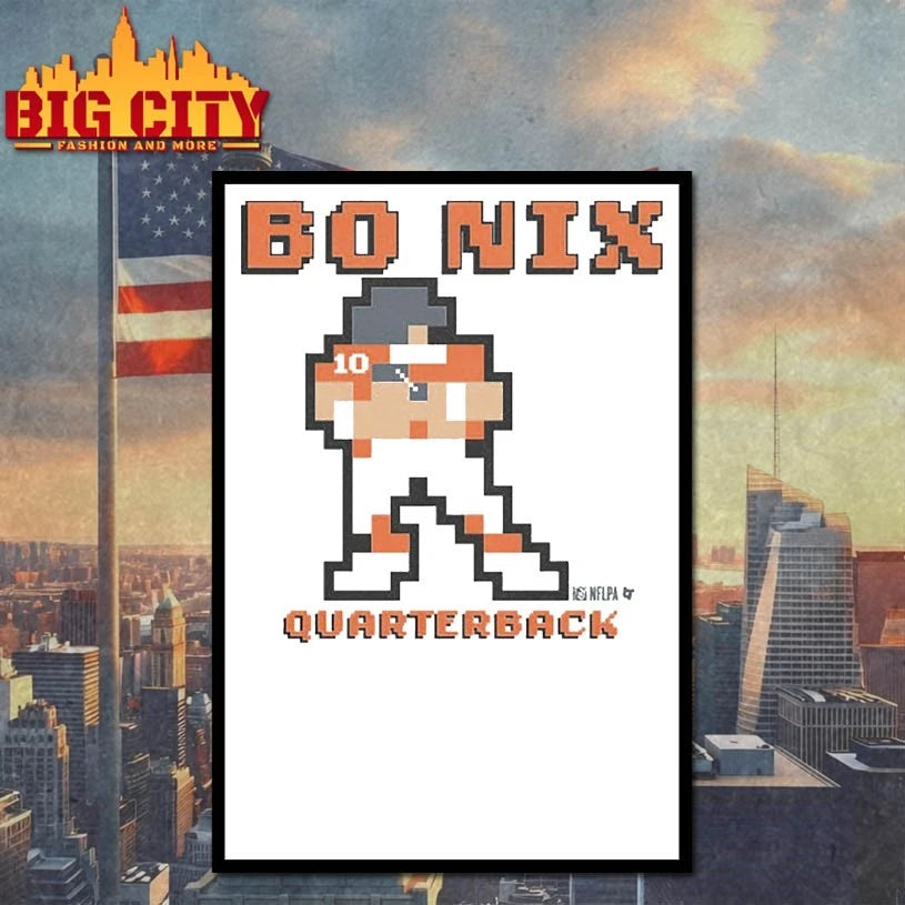 Quaterback Bo Nix Retro Baller Shirt