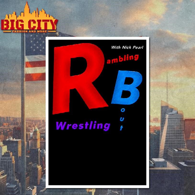 Rambling Bout Wrestling Center Logo Shirt