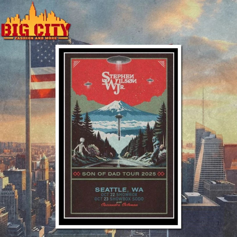 Stephen Wilson Jr Showbox Seattle, WA Poster Shirt