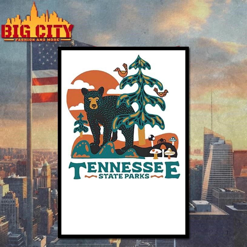 Tennessee State Parks Bear 2025 New Shirt