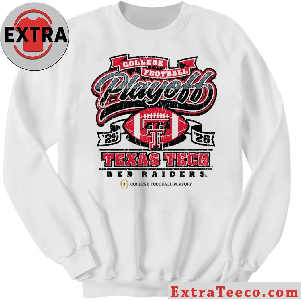 Texas Tech Red Raiders College Football Playoff The Texas Tech Red Raiders won the 2025 Big 12 Championship and advanced to the College Football Playoff Shirt