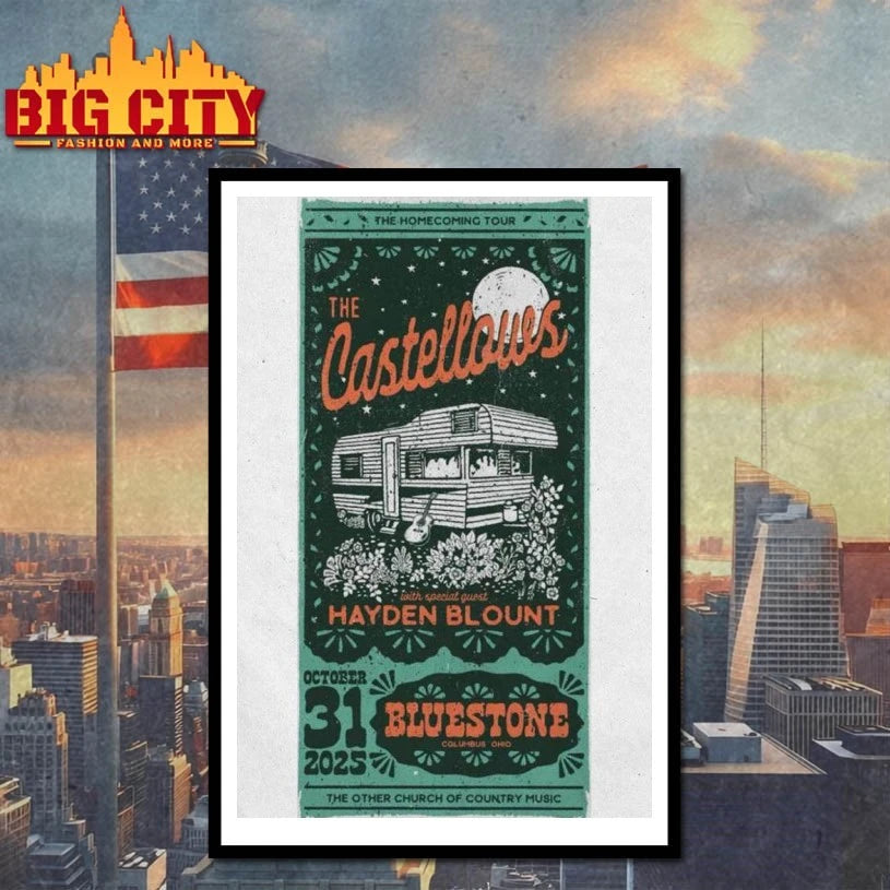 The Castellows Bluestone, Columbus OH Poster Shirt