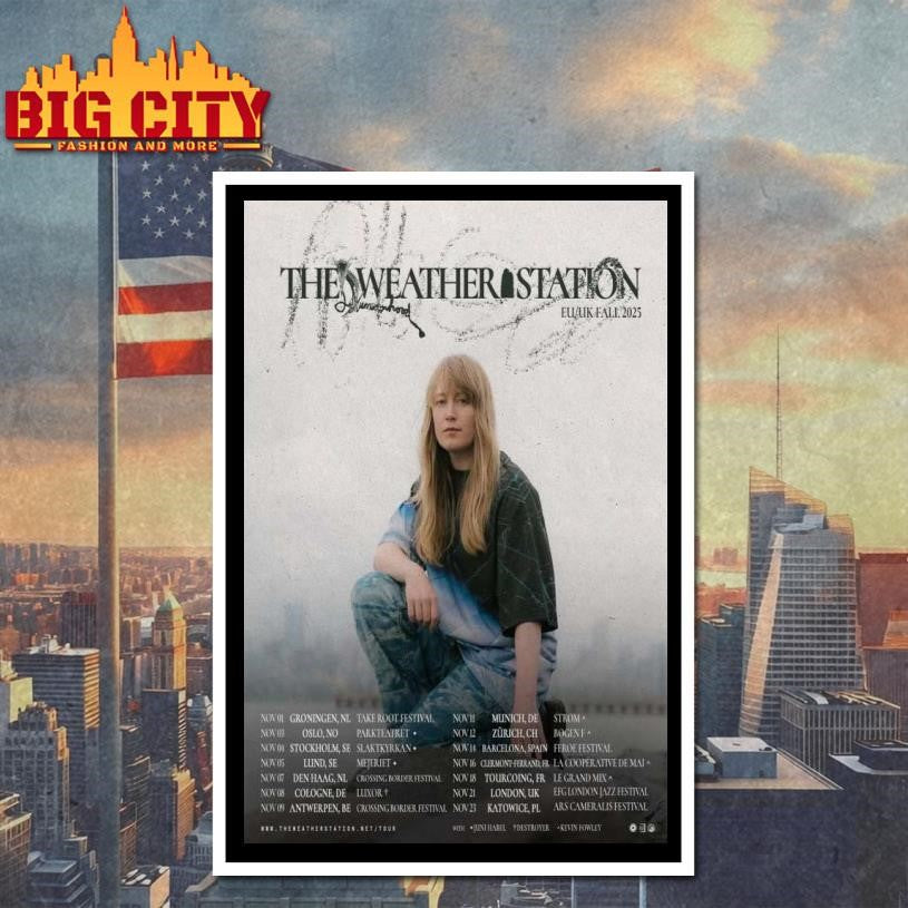 The Weather Station EU UK Fall 2025 Poster Shirt