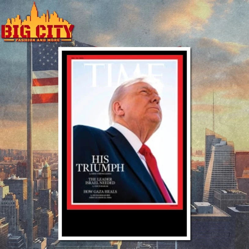 Time Cover His Triumph 2025 Shirt