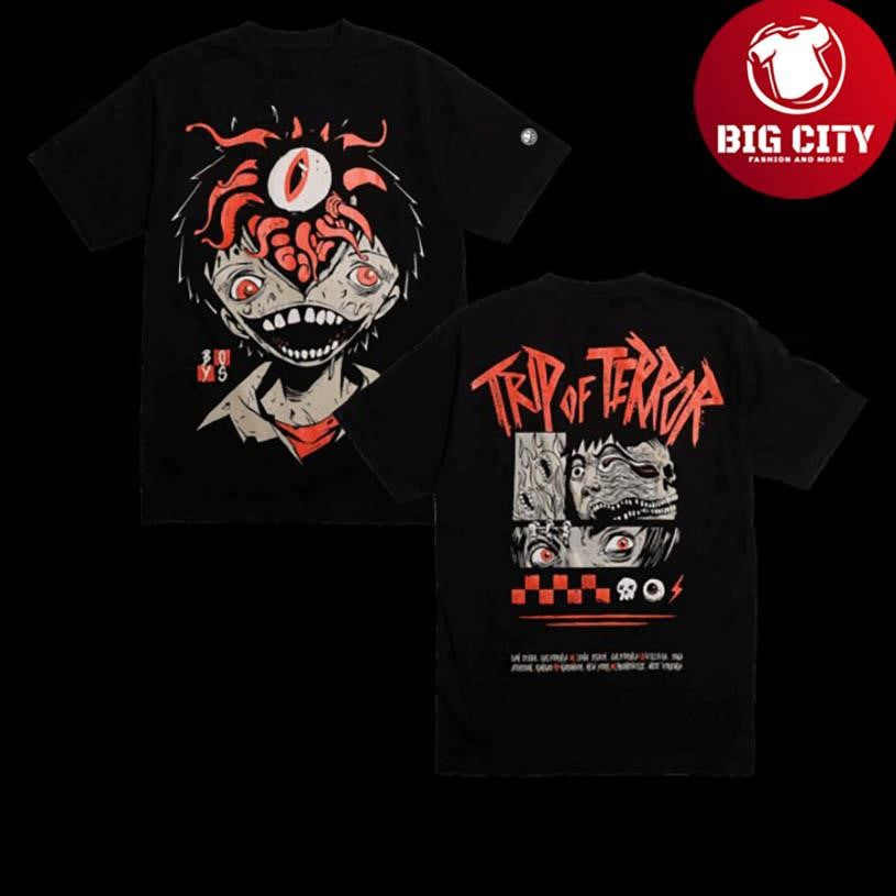 Trip Of Terror Splitting Headache 2025 New Two Sided Shirt
