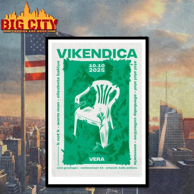 Vikendica Oct 10 2025 Vera Groningen Netherlands Poster shirt