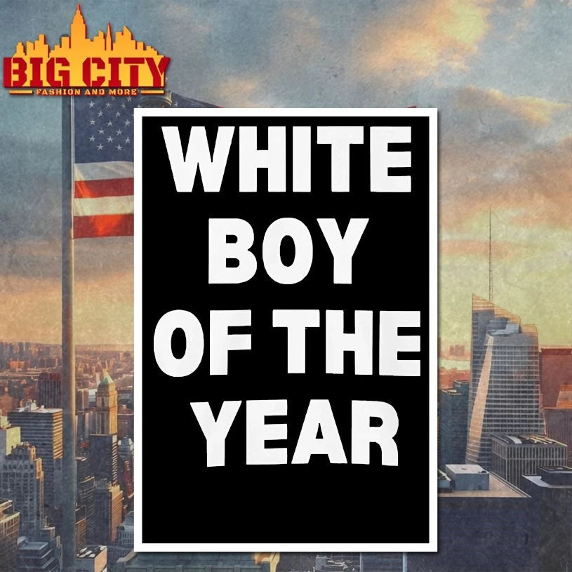 White Boy Of The Year shirts