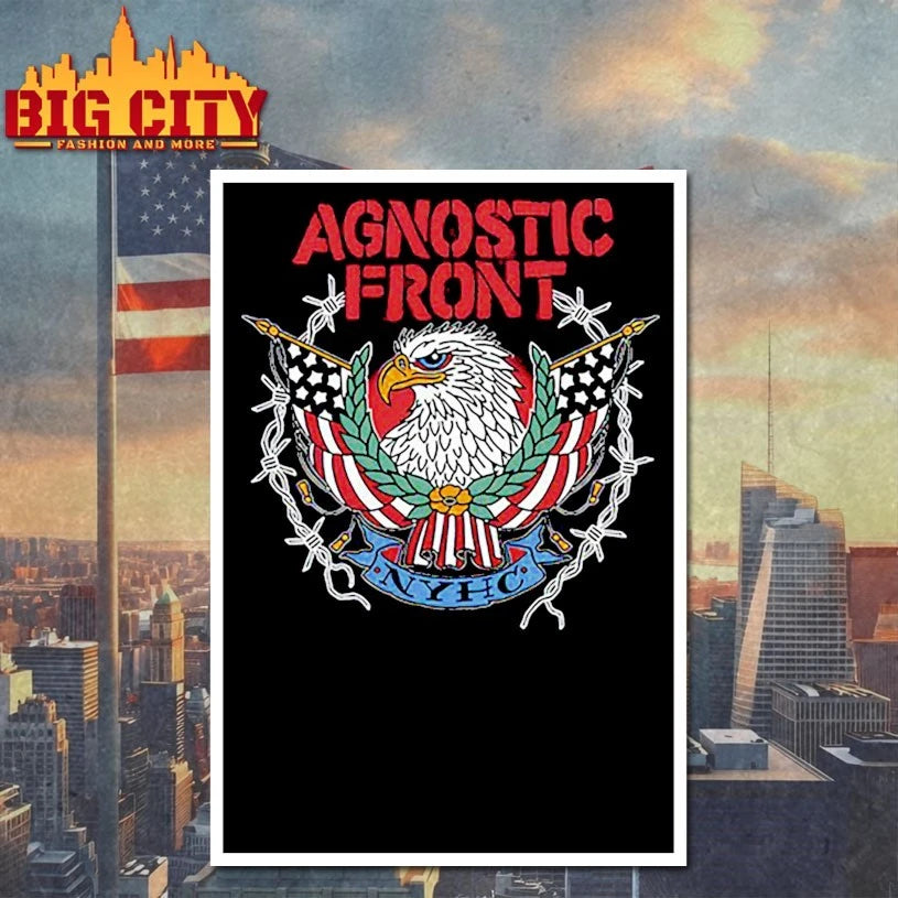 2025 Agnostic Front Tattoo Eagle shirt