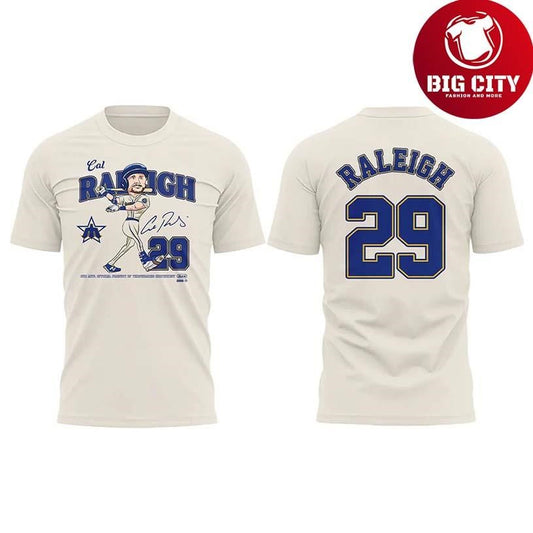 2025 Cal Raleigh MVP Mariners Shirt