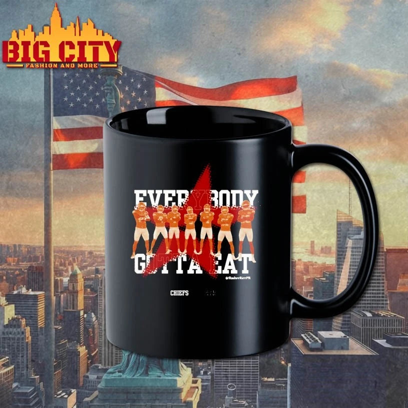 2025 Chiefs Everybody Gotta Eat Star Shirt
