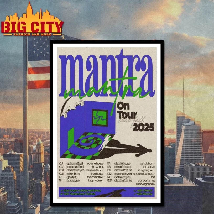 2025 Mantra Fall Tour Poster shirt