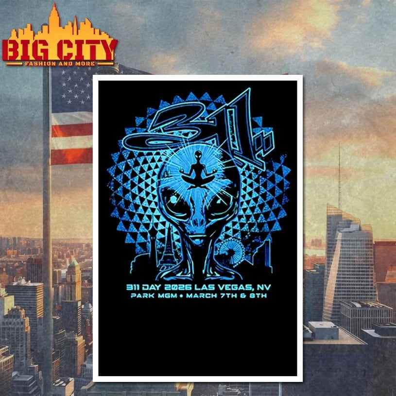 311 Day 2026 “Alien Blue” Shirt