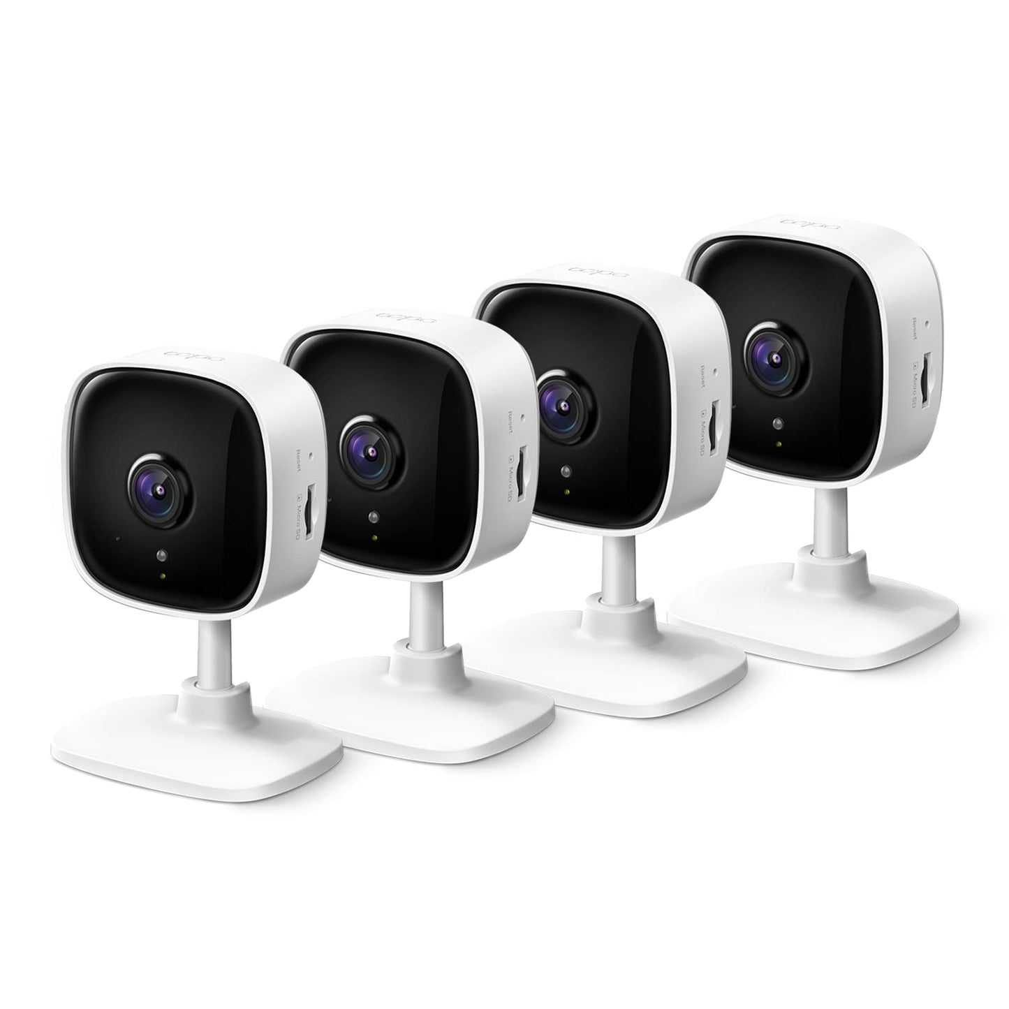 Tapo 2K Indoor Security Camera for Baby Monitor, Dog Camera w/Motion Detection, 2-Way Audio Siren, Night Vision, Cloud & SD Card Storage(Up to 512GB), Works w/Alexa & Google Assistant C110