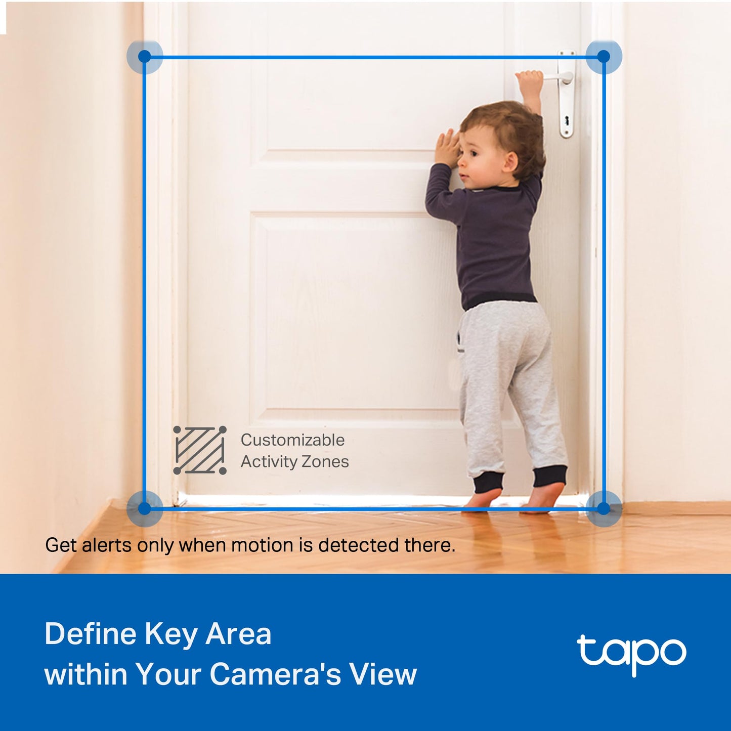 Tapo TP-Link 2K Pan Tilt Security Camera for Baby Monitor, Dog Camera w/Motion Detection, 2-Way Audio Siren, Night Vision, Cloud &SD Card Storage (Up to 256 GB), Works with Alexa & Google Home (C210)