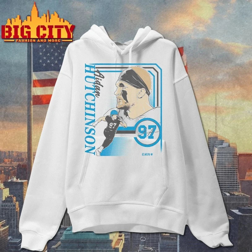 97 Aidan Hutchinson Collage Frame Shirt