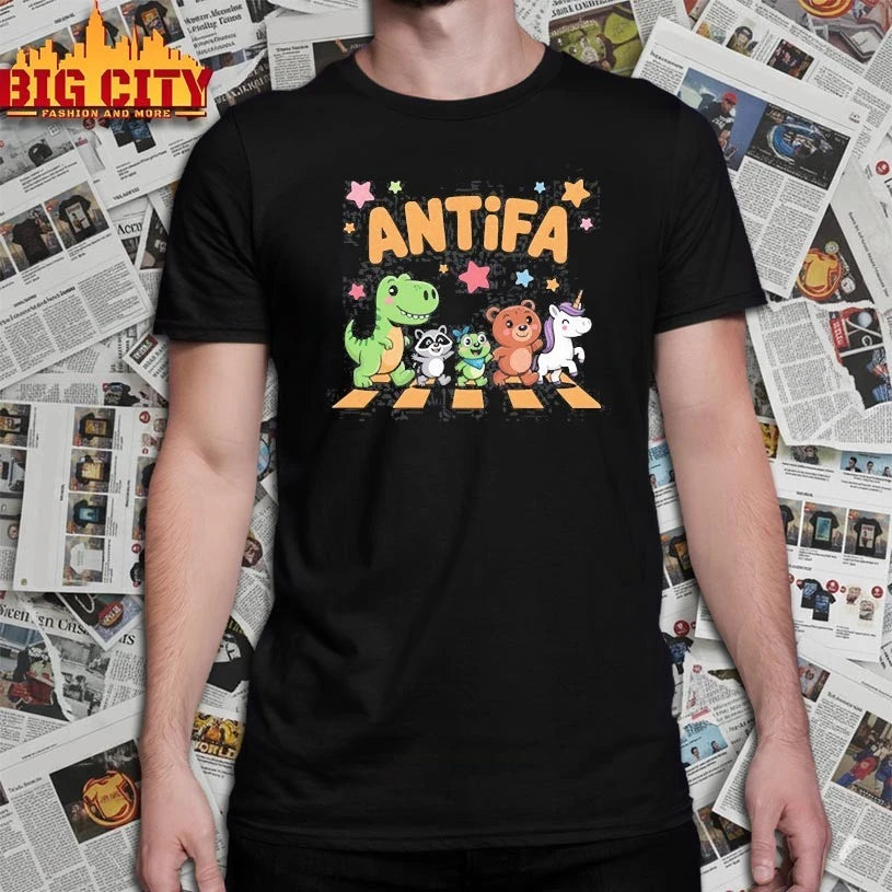 ANTIFA Rage Against The Machine Portland Frog Anti ICE road shirt