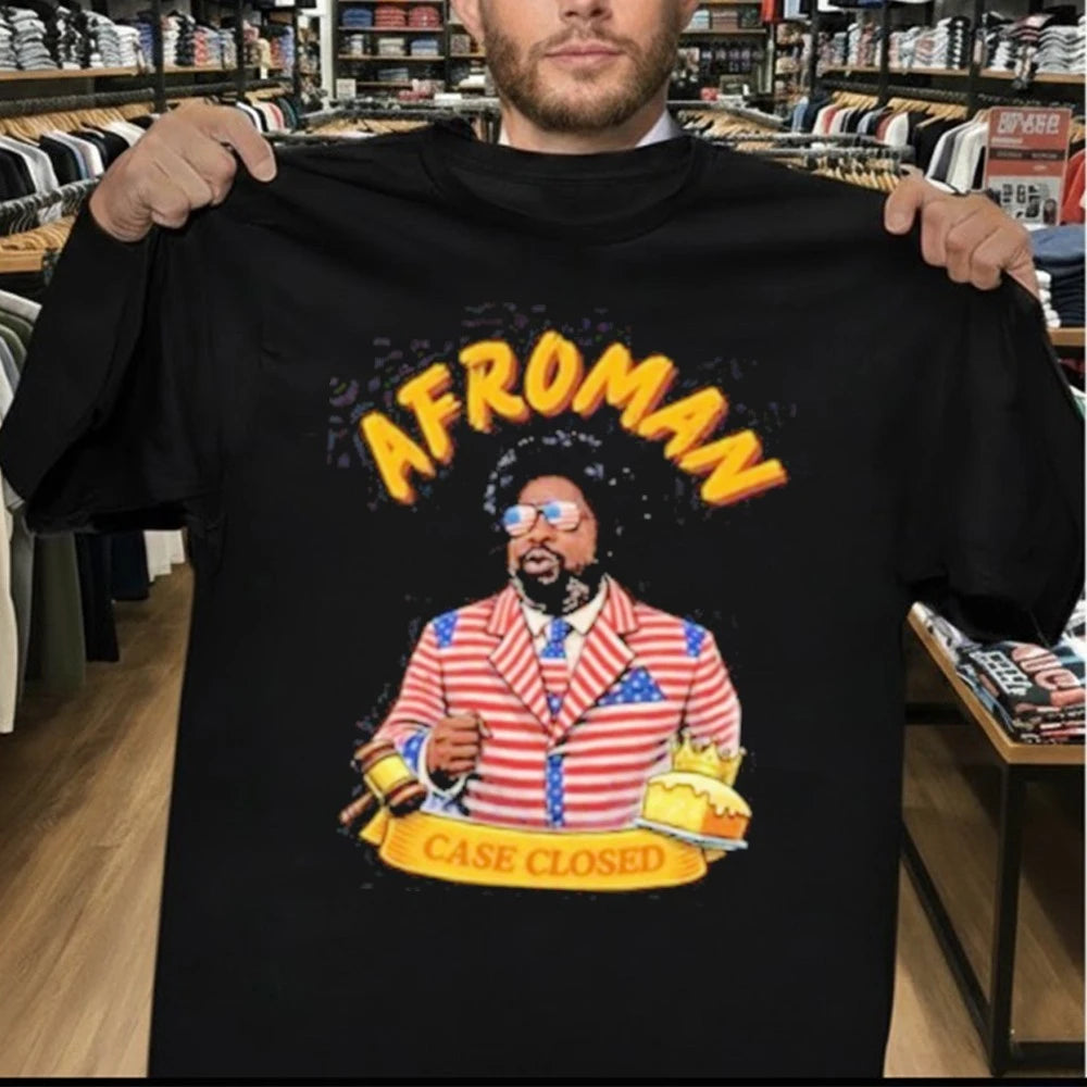 Afroman Case Closed Shirt Lemon Pound Cake Free Speech Shirt