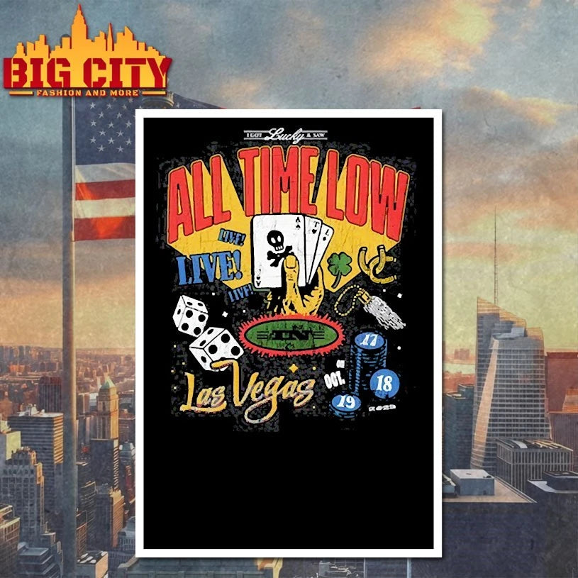 All Time Low When We Were Young 2025 Las Vegas, NV Shirt