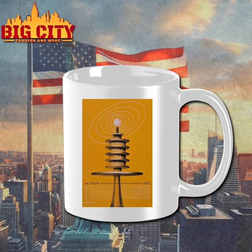 Alpha Male Tea Party Tour UK 2025 Poster Shirt
