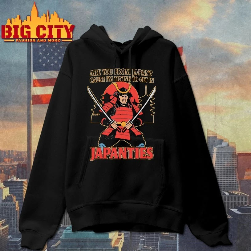 Are You From Japan Cause I’m trying to get in Samurai shirts